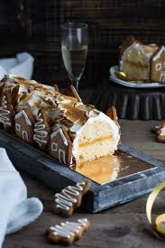 Buche Facon Tarte Au Citron Meringuee Recette Buche Glacee Facile Dessert Noel Citron Meringuee