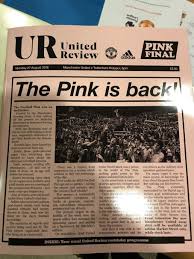 Find more news articles and stories online. Manchester United Launch Men Inspired Pink Kit After Spurs Defeat Journalism News From Holdthefrontpage