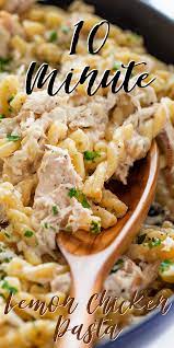 Lemon Chicken Pasta Recipe Lemon Chicken Pasta Easy Pasta Recipes Lemon Chicken