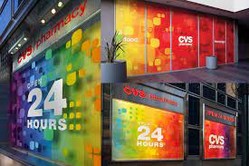 Cvs Window Art By Chase Design Group Cvs Window Art Cvs Pharmacy