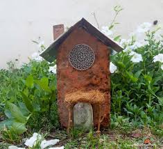You can craft a single house or most of the items needed to make these houses can be found lying around your yard. How To Make A Brick Cardboard Fairy House A Crafty Mix