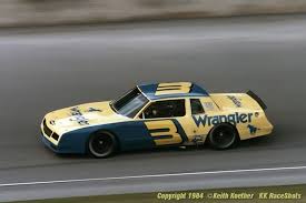 Dale earnhardt sr, driver of the wrangler ford thunderbird, relaxes at the daytona international speedway prior to the start of the 1982 daytona 500 on february 14, 1982 in daytona beach, florida. Rare Daytona Wrangler Chevy Paint Scheme Daleearnhardt Nascar Race Cars Dale Earnhardt Chevrolet Nascar Cars