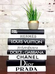 8 Books Black White Designer Book Set Coco Chanel Book Coco Chanel Books Chanel Book Coffee Table Books Decor