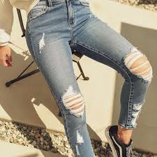 Wax jean exposed button paper bag jeans. Enjean Denim Home Facebook