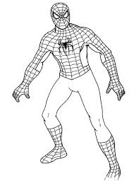 Disegni da colorare di spiderman stampa online supereroe. Disegni Da Colorare Di Spiderman Uomo Ragno