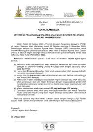 Mana tuntutan wang tenaga pengajar bwh program jab agama islam selangor ?? Jais On Twitter Kenyataan Media Ketetapan Pelaksanaan Upacara Akad Nikah Di Negeri Selangor Mulai 2 November 2020 Jabatanagamaislamselangor Islamicsaviourobedience Https T Co Ddxzrsj8gk