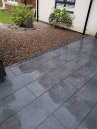 Outdoor porcelain paving makes for a fantastic surface for driveways. Pin On Garden Ideas