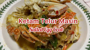 Ketam masak telur masin | salted egg crab. Resepi Ketam Telur Masin Salted Egg Crab Sedap Dan Mudah Aje Nak Masak English Subtitle Youtube