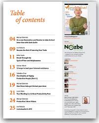 Magazine Table Of Contents Images Table Of Contents Of Productive Magazine 10 Table Of Contents Magazine Table Of Contents Design Contents Page Design