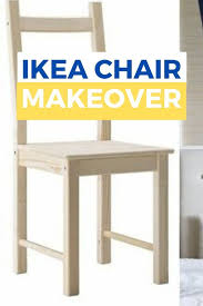 Diy Ikea Hack Dining Chair Makeover Idea Ikea Dining Chair Dining Chair Makeover Diy Kitchen Decor