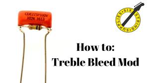 Use this kit to upgrade your current strat electronics to high quality parts. Treble Bleed Mod How To Add A Treble Bleed To Your Guitar Youtube