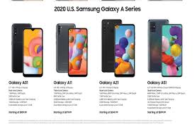 Samsung Galaxy A71 5G, Galaxy A51 5G ...