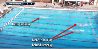 She is 6 feet tall and a wiry but muscular 160 pounds, and she has magical flexibility that . Katie Ledecky Sets Ncaa Record And Laps Competitors Twice