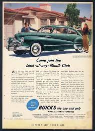 1948 Buick Super Coupe 2 Door Sedan Green Car Big Photo Vintage Print Ad Buick Super Adertisements Car Ads Classic Cars Muscle Buick