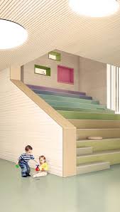 Haus Der Kleinen Fusse Wettbewerb 1 Preis Michels Architekturburo Georgsmarienhutte Eingangsbereich Architektur Mehrzweckraum Fassadengestaltung