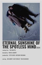 Eternal Sunshine Of The Spotless Mind Alternative Movie Poster In 2020 Movie Posters Movie Posters Minimalist Alternative Movie Posters