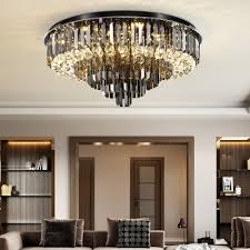 Check spelling or type a new query. Smoke Gray Crystal Flush Mount Light Modern Led Bedroom Flush Mount Chandelier Wide Hl564086 Buy At The Price Of 276 63 In Beautifulhalo Com Imall Com