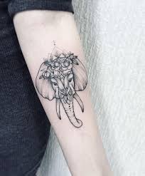 Indian Elephant Tattoo On The Left Inner Forearm Indian Elephant Tattoo Elephant Tattoos Elephant Tattoo