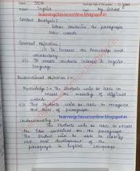 English Grammar And Composition Lesson Plan On My School For Class 2nd 3rd 4th 5th 6th And 7th Sc In 2020 English Lesson Plans Grammar Lesson Plans English Lessons