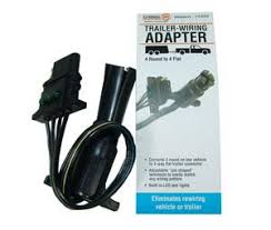 • no cutting or splicing vehicle wiring! Trailer Wiring Adapter 4 Round To 4 Flat U Haul