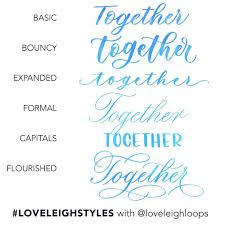 1 542 Me Gusta 9 Comentarios Jillian Jordan Calligraphy Loveleighloops En Instagram We A Brush Lettering Font Brush Pen Lettering Basic Calligraphy