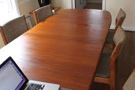 I will show you how i restored a set of 3 teak occasional/ coffee tables, but this is really more of a guid… How To Refinish A Vintage Teak Dining Table Teak Dining Table Teak Dining Table