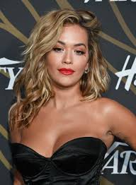 Rita Ora Red Lipstick Short Hair Color Short Blonde Hair Pretty Hair Color