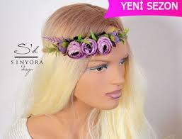 Lila Cicekli Tac Cicek Taclar Tac Cicekli Tac