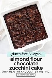 Do not peel the zucchini before grating, leave the skin on. Gluten Free Chocolate Zucchini Cake One Lovely Life