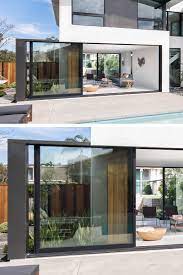 There are a variety of glass options to the 4 key things to know when looking into glass shower doors are what style you want, your budget, the privacy they offer, and the ease involved in. Contemporist The Whole Wall Is A Sliding Glass Door That Opens The Living Room To The Backyard Contemporary Designers Furniture Da Vinci Lifestyle