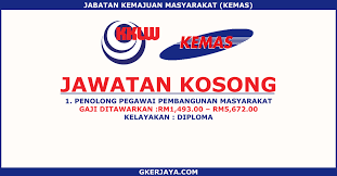 276,557 likes · 600 talking about this · 413 were here. Kerja Kosong Jabatan Kemajuan Masyarakat Kemas