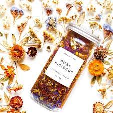 Rose Hibiscus Botanical Steam Sopranolabs Natural Vegan Etsy In 2020 Organic Face Products Hibiscus Bath Tea