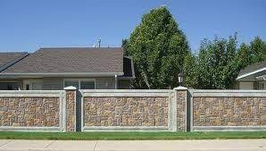 Tips For Beautiful Boundary Wall Designing Fence Wall Design House Gate Design Gate Wall Design