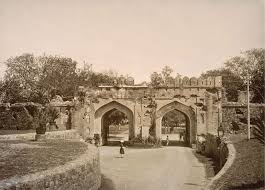 Kashmiri gate, 1890s. Photo was taken ...