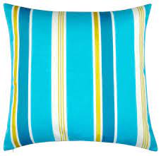 Shop annie selke for striped, graphic, patterned & colorful outdoor pillows and patio pillows in recycled polyester & polypropylene materials. 18 Outdoor Geometric Heatwave Striped Throw Pillow Turquoise Gold Set Of 2 Contemporary Outdoor Cushions And Pillows By Artisan Pillows Houzz