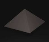 Pirámide del Louvre - Decoración Moderna en PLA