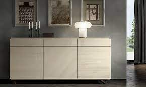 Free delivery and returns on ebay plus items for plus members. Bahut Moderne Sideboard Melezes Beige Brillant 3 Portes Italienne Meubles Ebay