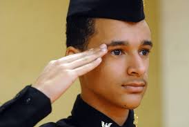 The annual NJROTC inspection at Proctor