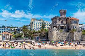 Estoril wellness center, estoril, portugal. Estoril Portugal June 21 2016 Public Beach In Estoril In Stock Photo Picture And Royalty Free Image Image 72048454