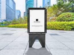 Outdoor Publicity Poster Mockup Psd For Advertisement Poster Mockup Poster Mockup Poster Mockup Psd Poster Mockup Free