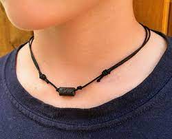 Mens Essential Oil Necklace Boys Diffuser Necklace Lava Necklace Essentials Essential Oil Necklaces Essential Oil Bracelet