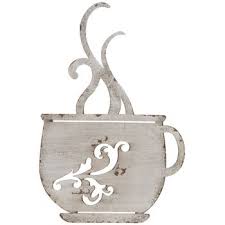 Plan ahead to make sure you're able to save! Antique White Coffee Cup Metal Wall Decor Hobby Lobby 1120708 Coffee Shop Decor White Coffee Cups Metal Wall Decor
