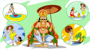 Onam Drawing Onam Festival Color Drawings Maveli Festival Drawings King Mahabali Drawings Youtube