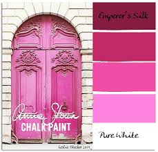 Colorways A Bright Pink Can Be Made In Annie Sloan Chalk Paint By Mixing Emperor S Silk Wit Annie Sloan Painted Furniture Annie Sloan Paints Annie Sloan Colors