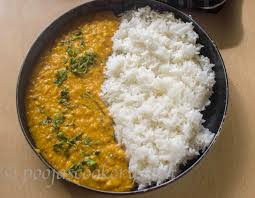 Image result for dhal and rice
