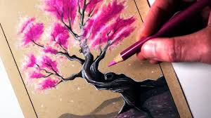 In this lesson, we're going to learn how to draw a. How To Draw A Cherry Tree Youtube