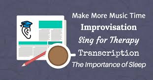 Want to record hit songs and play music for a career? How To Transcribe Sing For Therapy Hear Harmonies And Make More Music Time Musical U