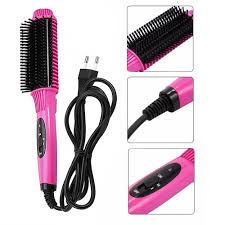 Electric Hair Straightening Brush Hair Straightener Comb Girls Ladies Wet Dry Hair Care Styling Tools Electric Hair Brush 14 40 Free Shipping Br Cheveux