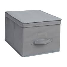 Free delivery on orders over £50. House Home Large Storage Box With Activated Charcoal Grey Big W