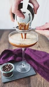 Strain into a martini glass. Espresso Martini Recipe Features Jamie Oliver